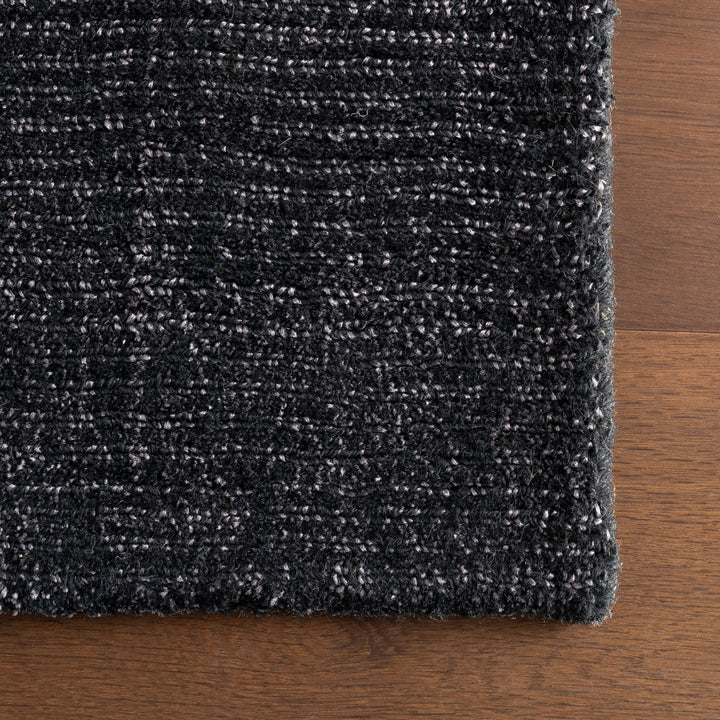 Dash & Albert - Crosby Solid Black Wool Rug
