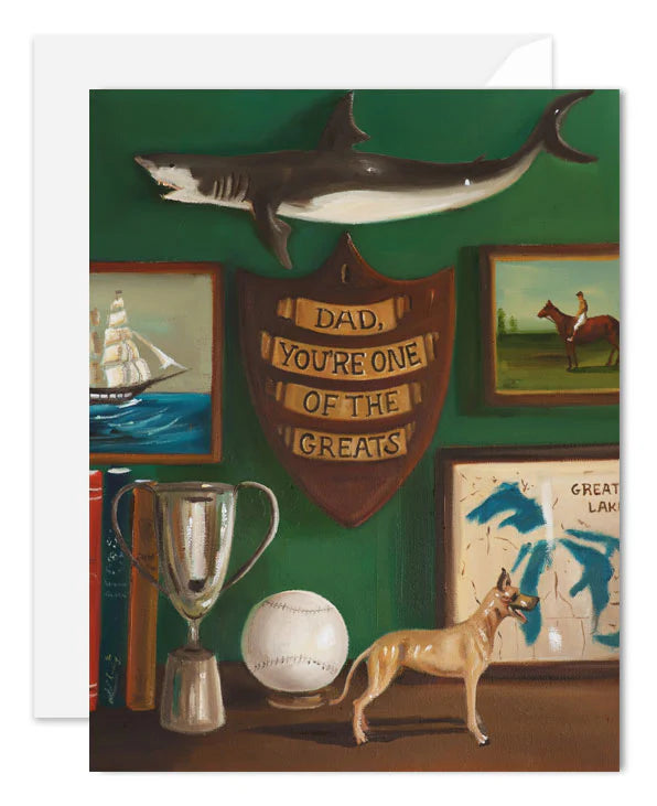 Greatest Dad Card from Janet Hill Studio
