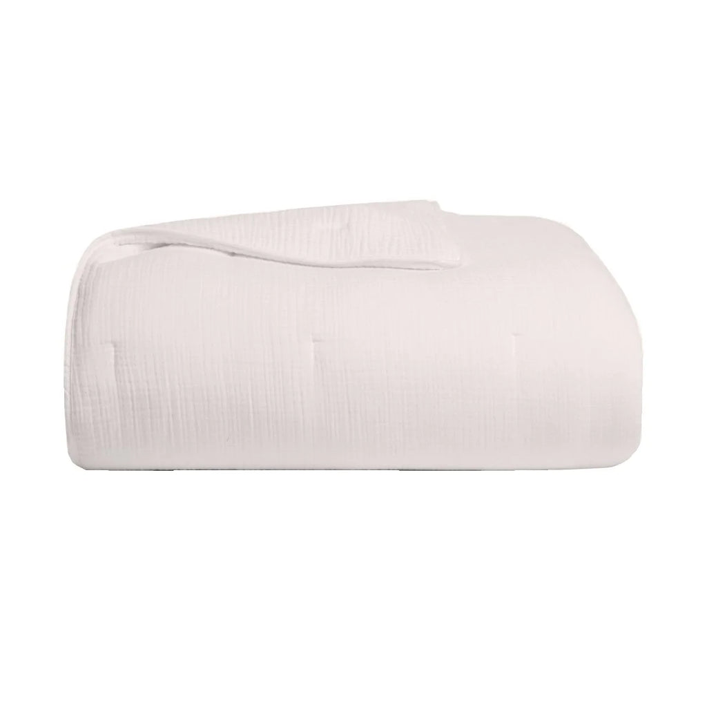 Mousseline Cotton Muslin Quilt - Cream (Queen and King Size Available)