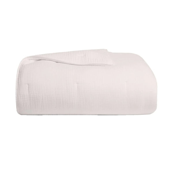 Mousseline Cotton Muslin Quilt - Cream (Queen and King Size Available)