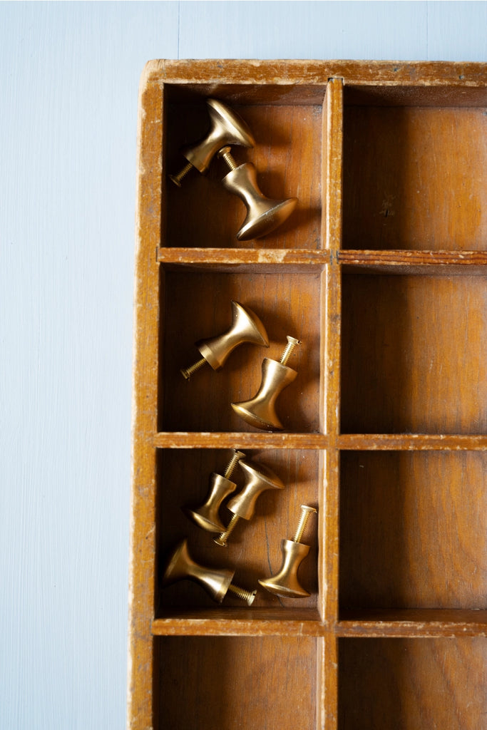 Brass Knobs (Three Sizes Available)