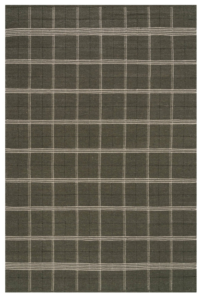 Dash & Albert - Downing Plaid Green Wool Rug