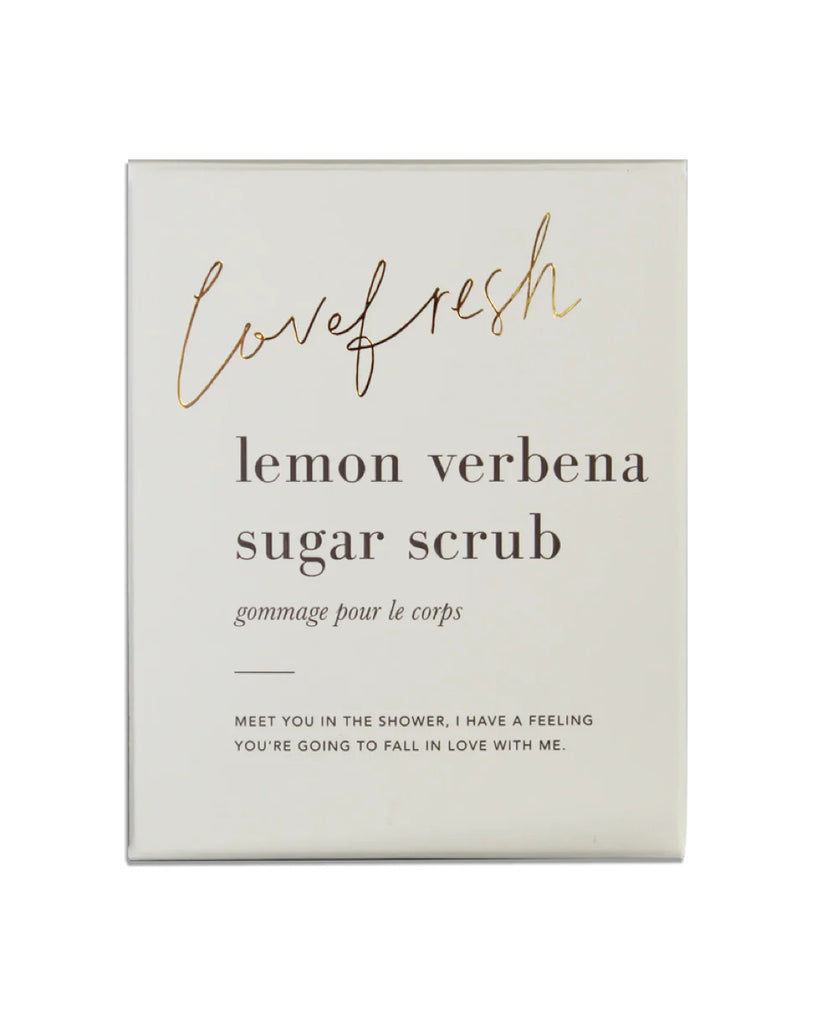 LOVEFRESH Lemon Verbena Sugar Scrub