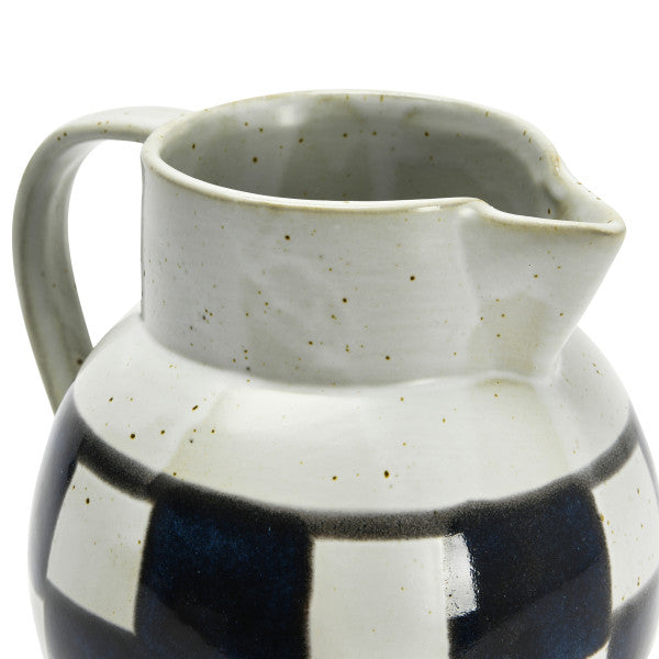 Hand-Painted Pitcher