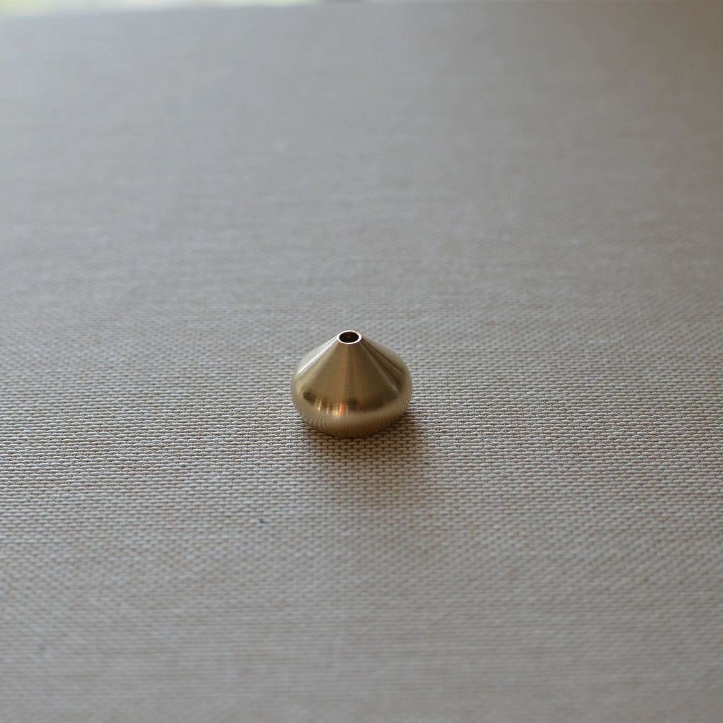 Brass Teardrop Incense Holder - Medium
