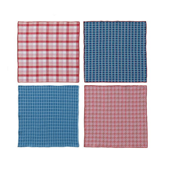 Waffle Weave Cotton Napkins (Four Styles Available)