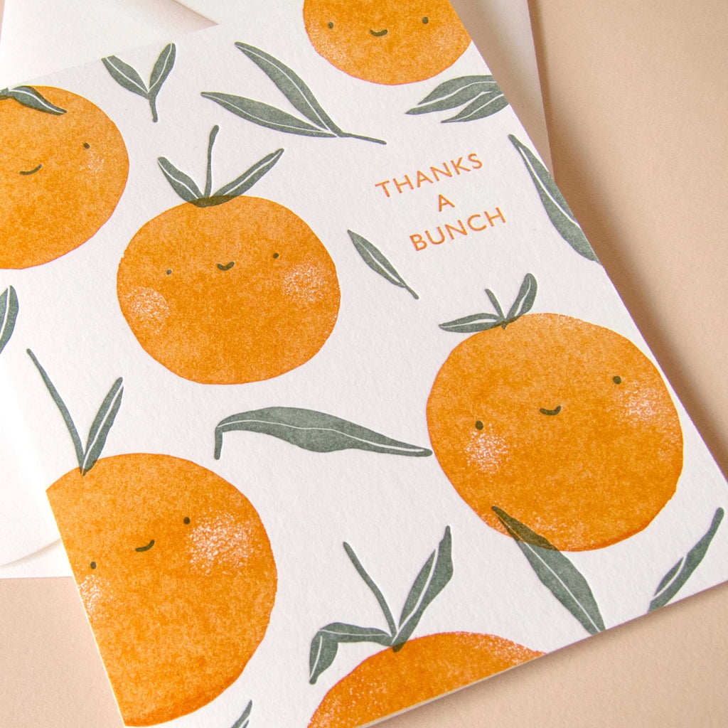 Thank You Oranges Card