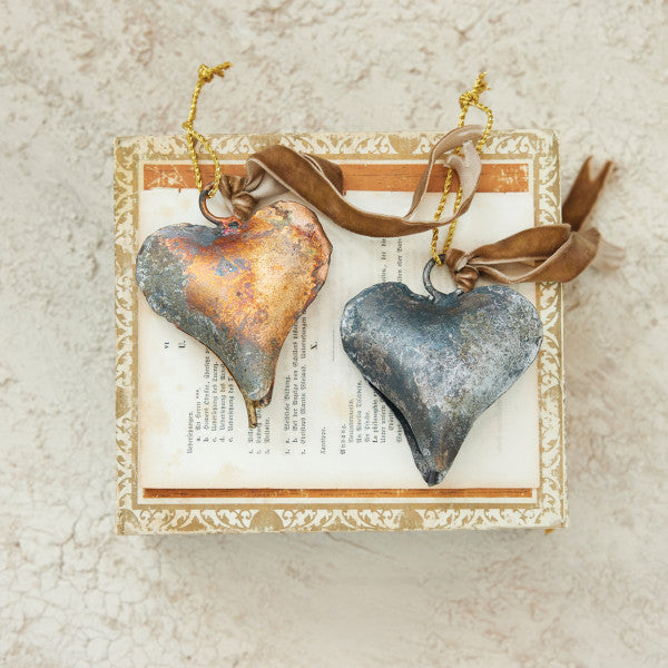 Heart Bell Ornaments (Two Colours Available)