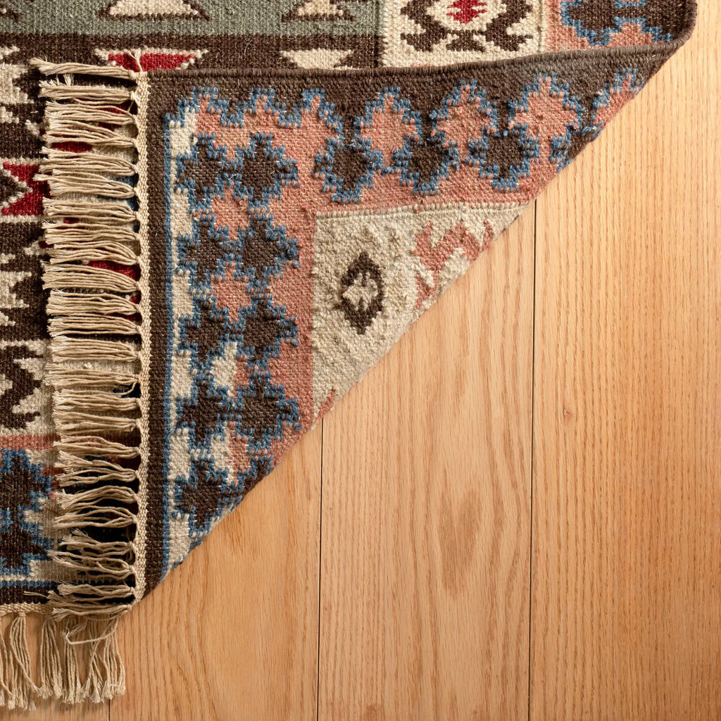 Dash & Albert - Balsam Kilim Multi Handwoven Wool Rug