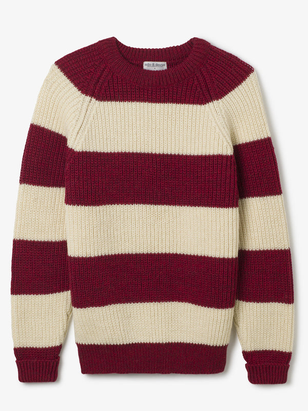 Made in Canada Wool Striped Sweater (Six Sizes Available)