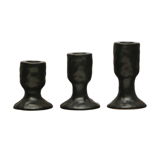 Pottery Candleholders (Three Sizes Available)