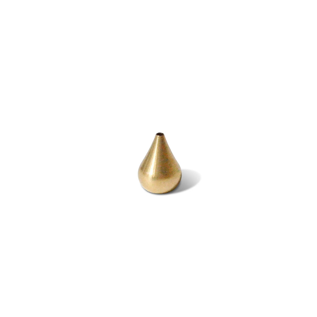 Brass Teardrop Incense Holder - Tall