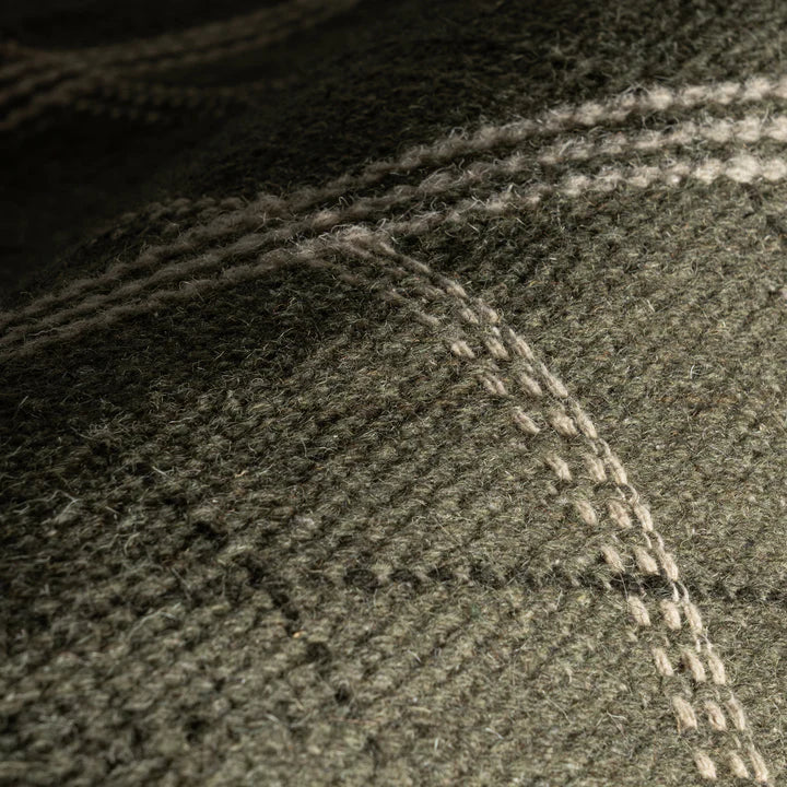 Dash & Albert - Downing Plaid Green Wool Rug