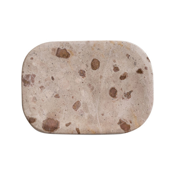 Speckled Marble Soap Dish