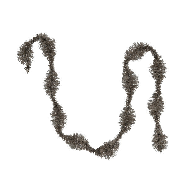 Tinsel Garland - Silver (72")