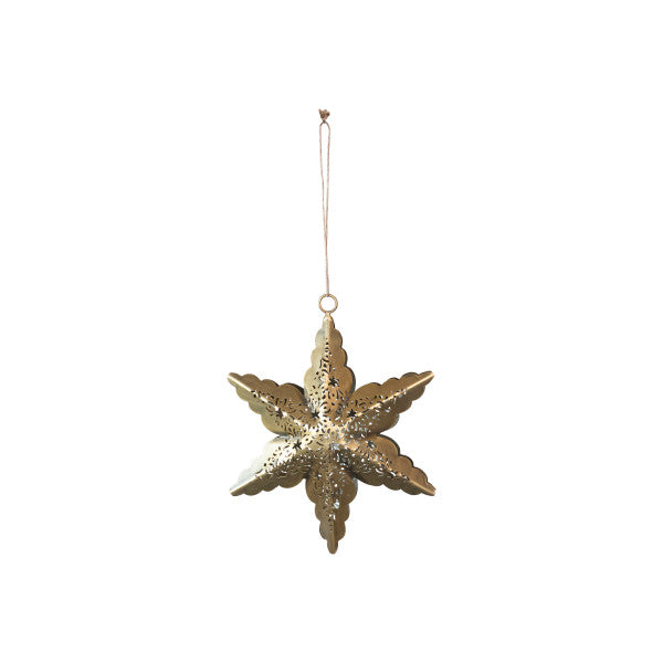 Brass Star Ornament