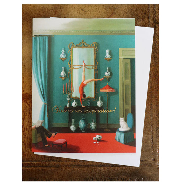 You're an Inspiration Card from Janet Hill Studio