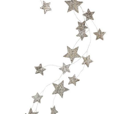 Star Glitter Garland