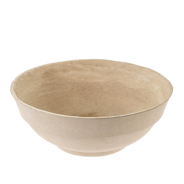 Sienna Paper Mache Bowl