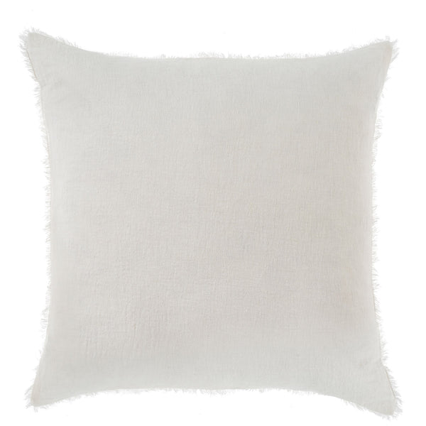 Lina Linen Pillow - White