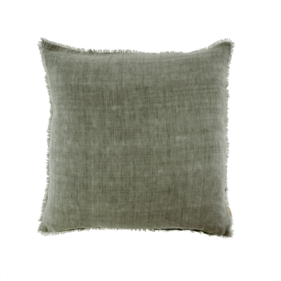 Lina Linen Pillow - Shadow (Two Sizes Available)
