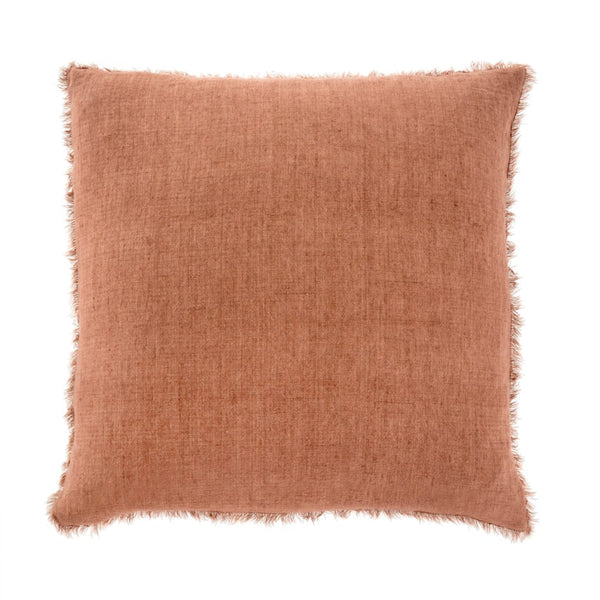 Lina Linen Pillow - Rooibos (Two Sizes Available)