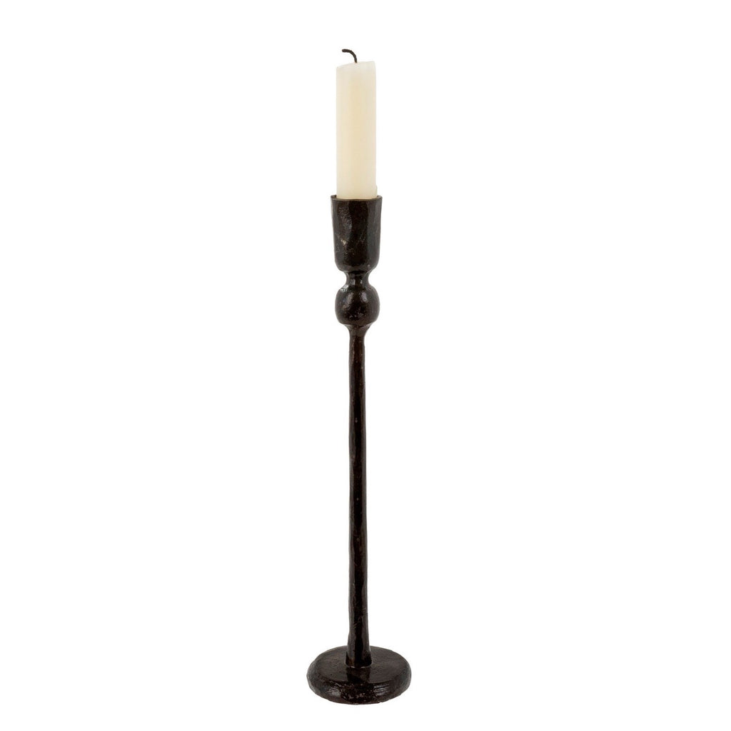 Hammered Iron Candlesticks (Three Sizes Available)