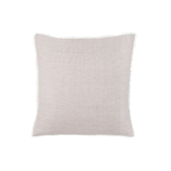 Lina Linen Pillow - Grey Stripe