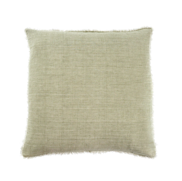 Lina Linen Pillow - Olive