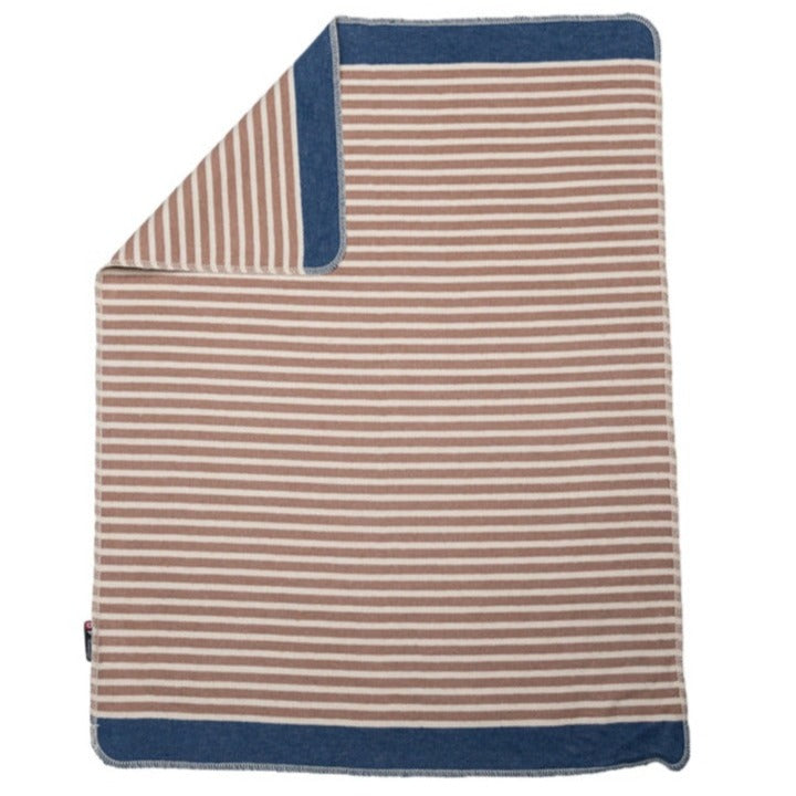 Cotton Flannel Baby Blanket - Stripes