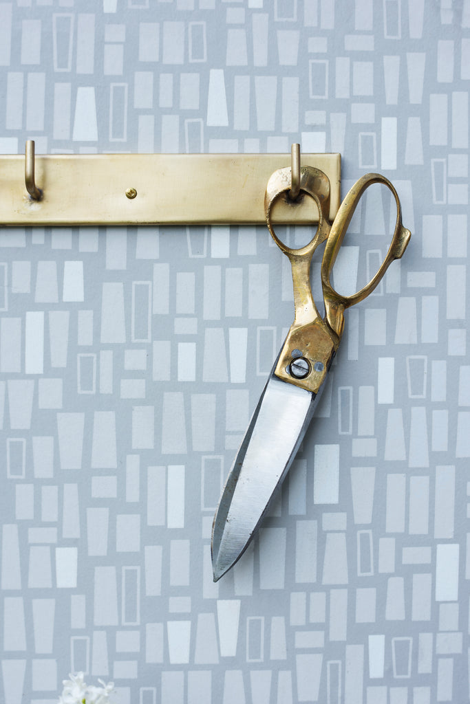 Brass Plate with Triple Hooks