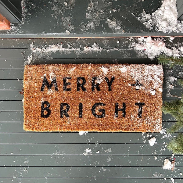 Merry + Bright Door Mat