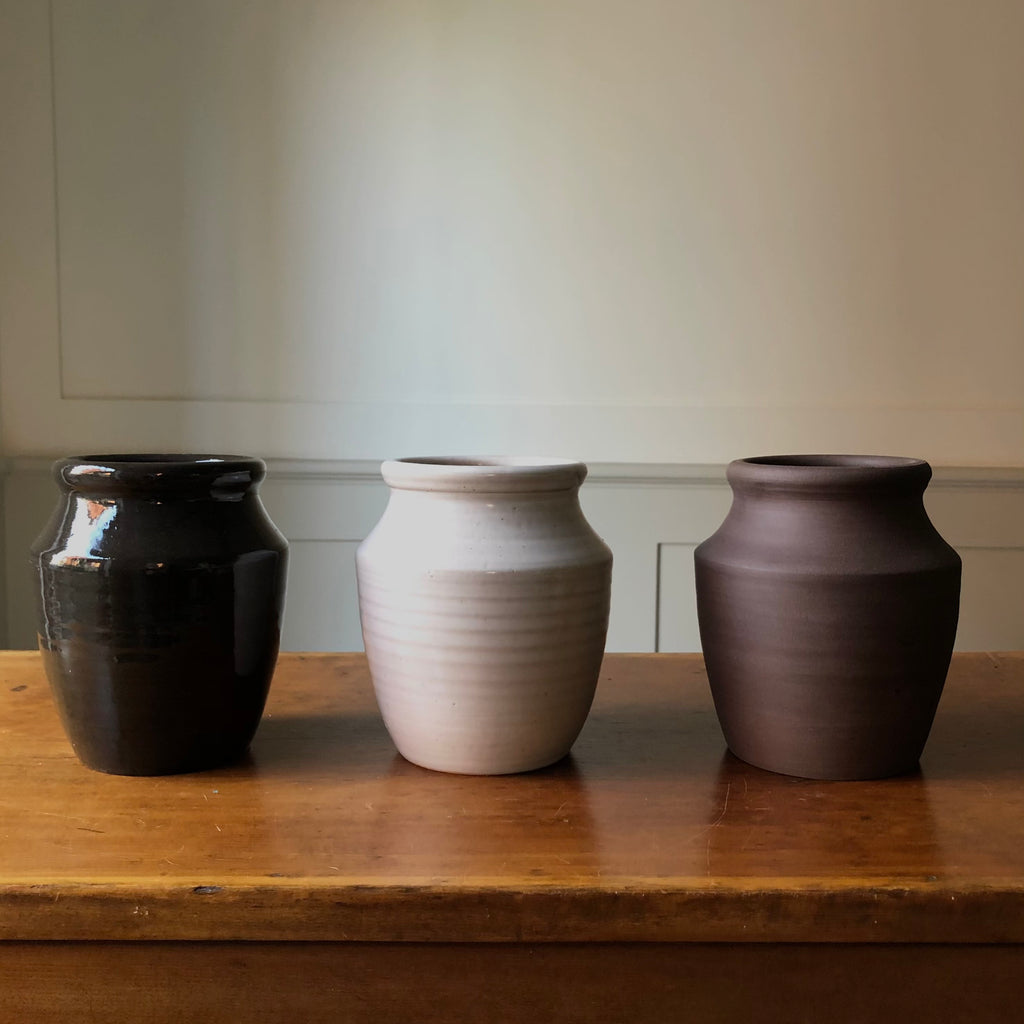 W&P Studio Perfect Vase - Matte Brown