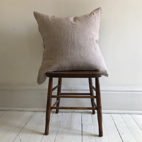 Lina Linen Pillow - Oat (Two Sizes Available)