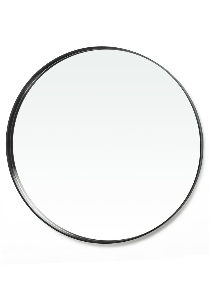 Mora Circular Mirror - Black Frame