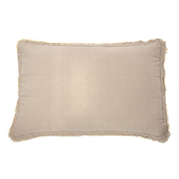 Lally Linen Pillow Sham - Natural