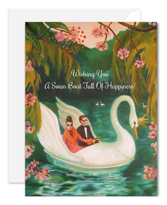 Swan Boat of Happiness from Janet Hill Studio