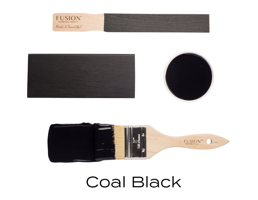 Fusion Paint: Coal Black (Two Sizes Available)