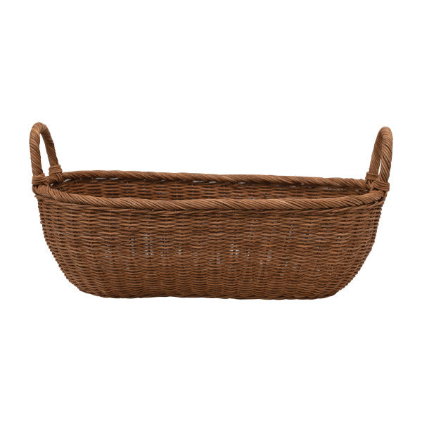 Wicker Basket With Handles