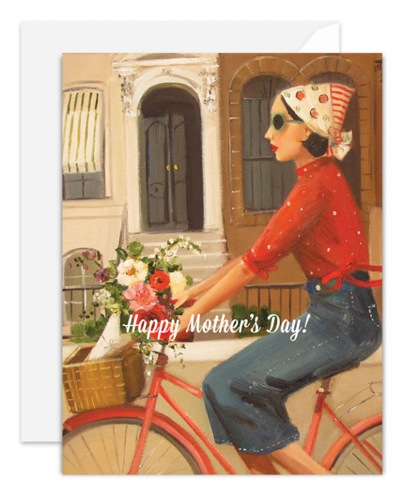 Brownstones Mother's Day Card from Janet Hill Studio