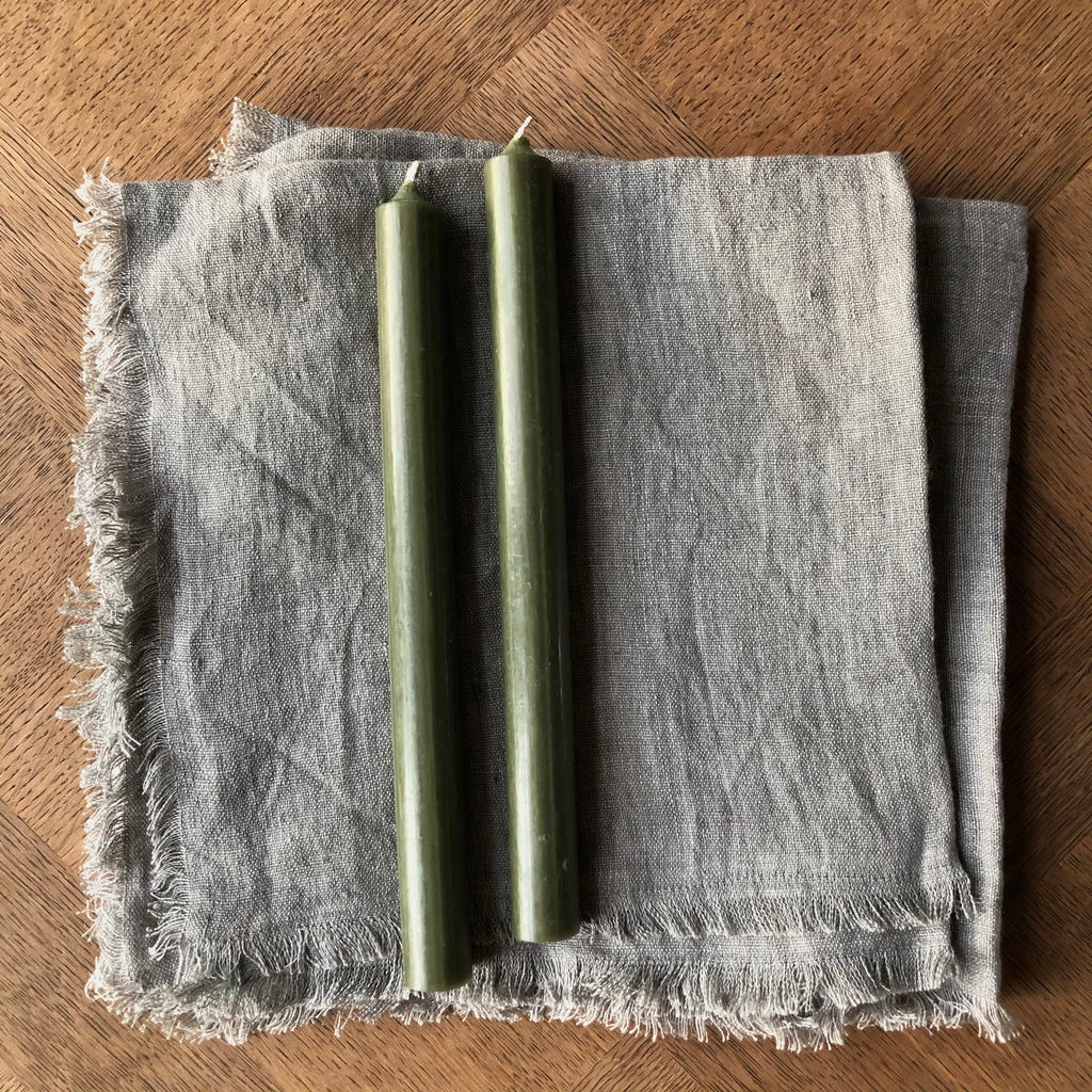 10" Candle - Olive