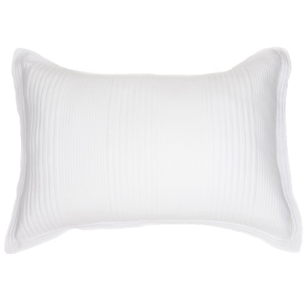 Shay Quilted Cotton Pillow Sham - Two Sizes Available
