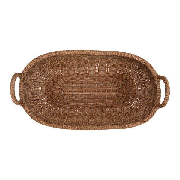 Wicker Basket With Handles